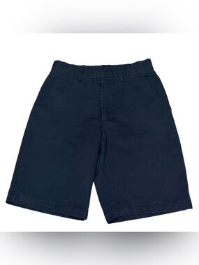 Michael F. Uniform Boys Navy Blue School Uniform Shorts Size 8 Adjustable Waist